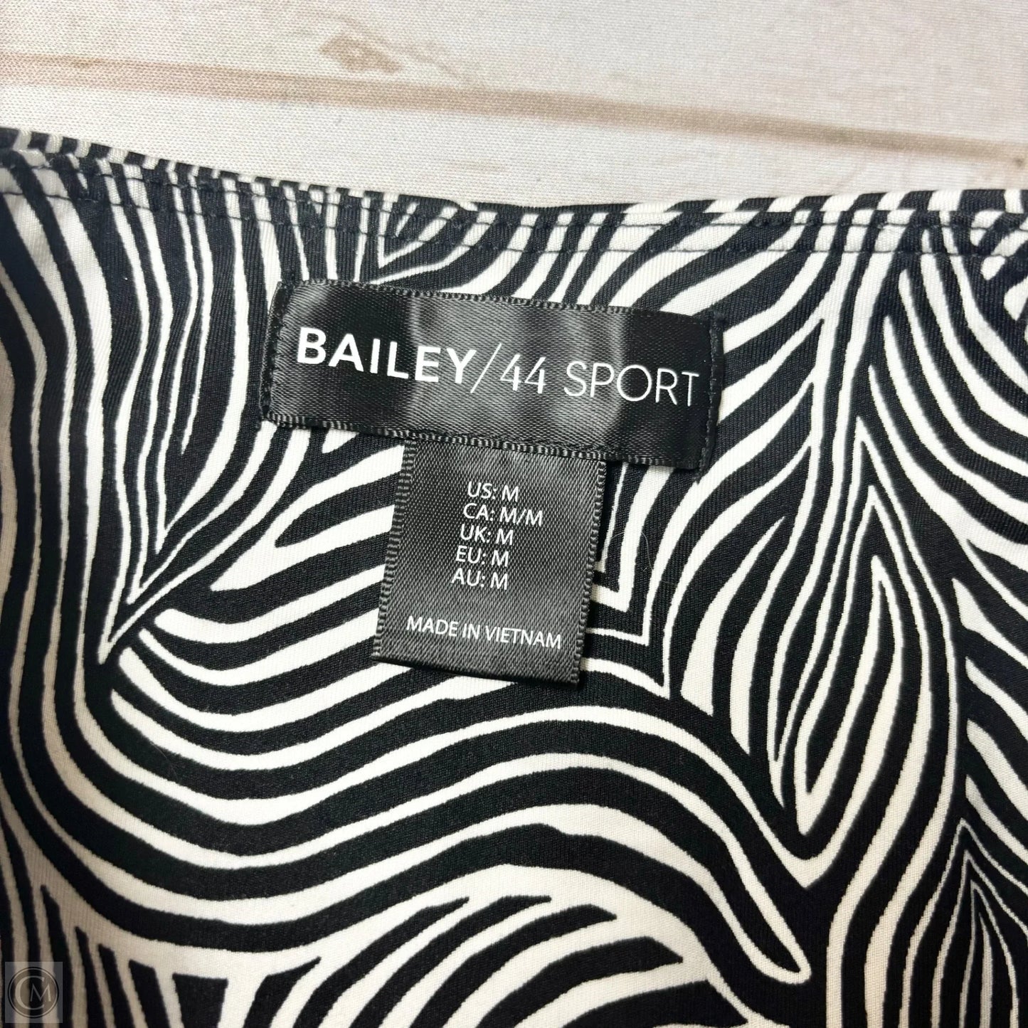 Athletic Leggings By Bailey 44 In Animal Print, Size: M