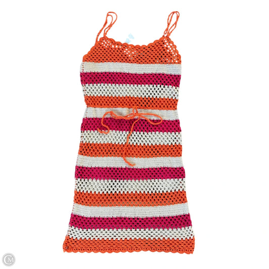 Dress Casual Short By Flying Tomato In Striped Pattern, Size: L