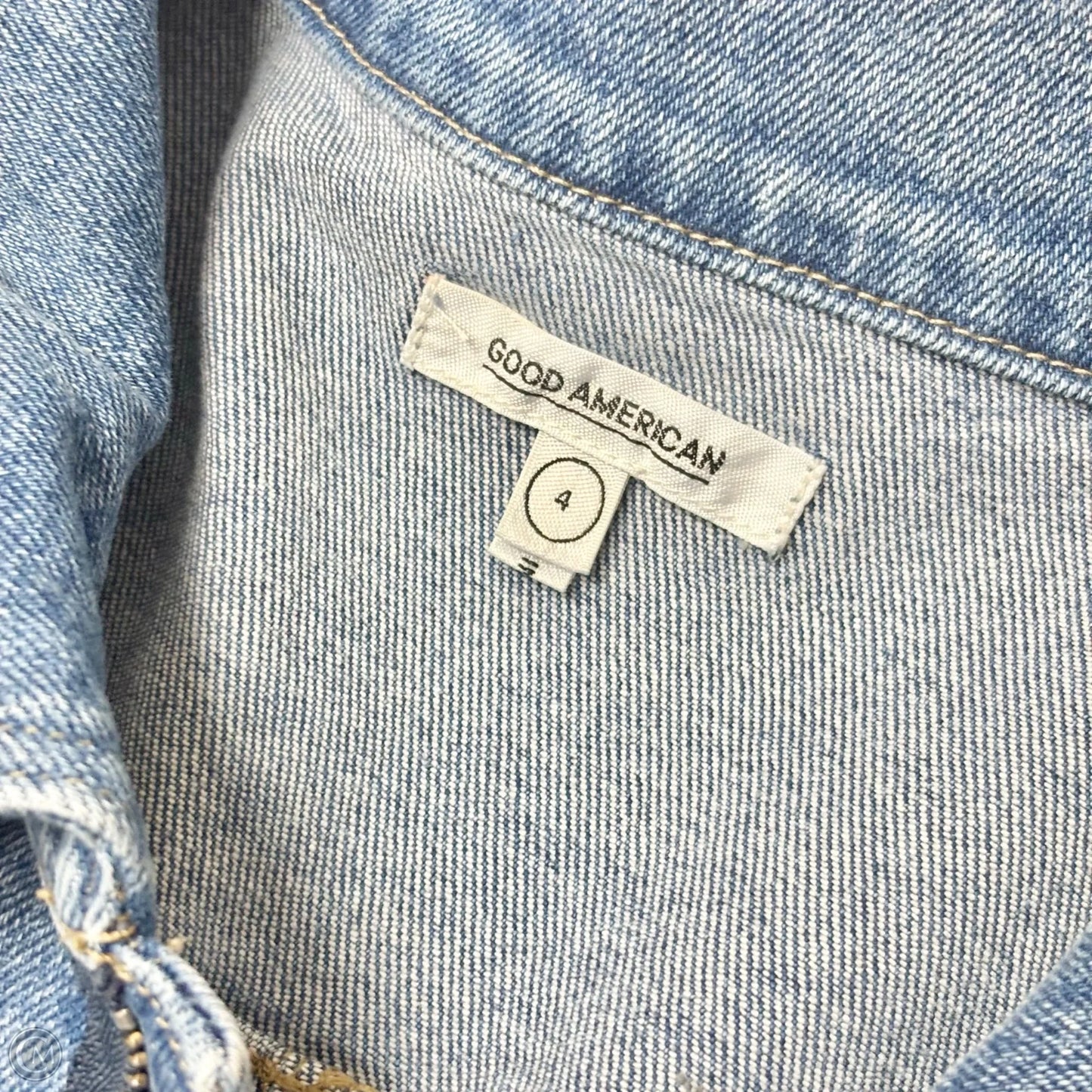 Overalls By Good American In Blue Denim, Size: S
