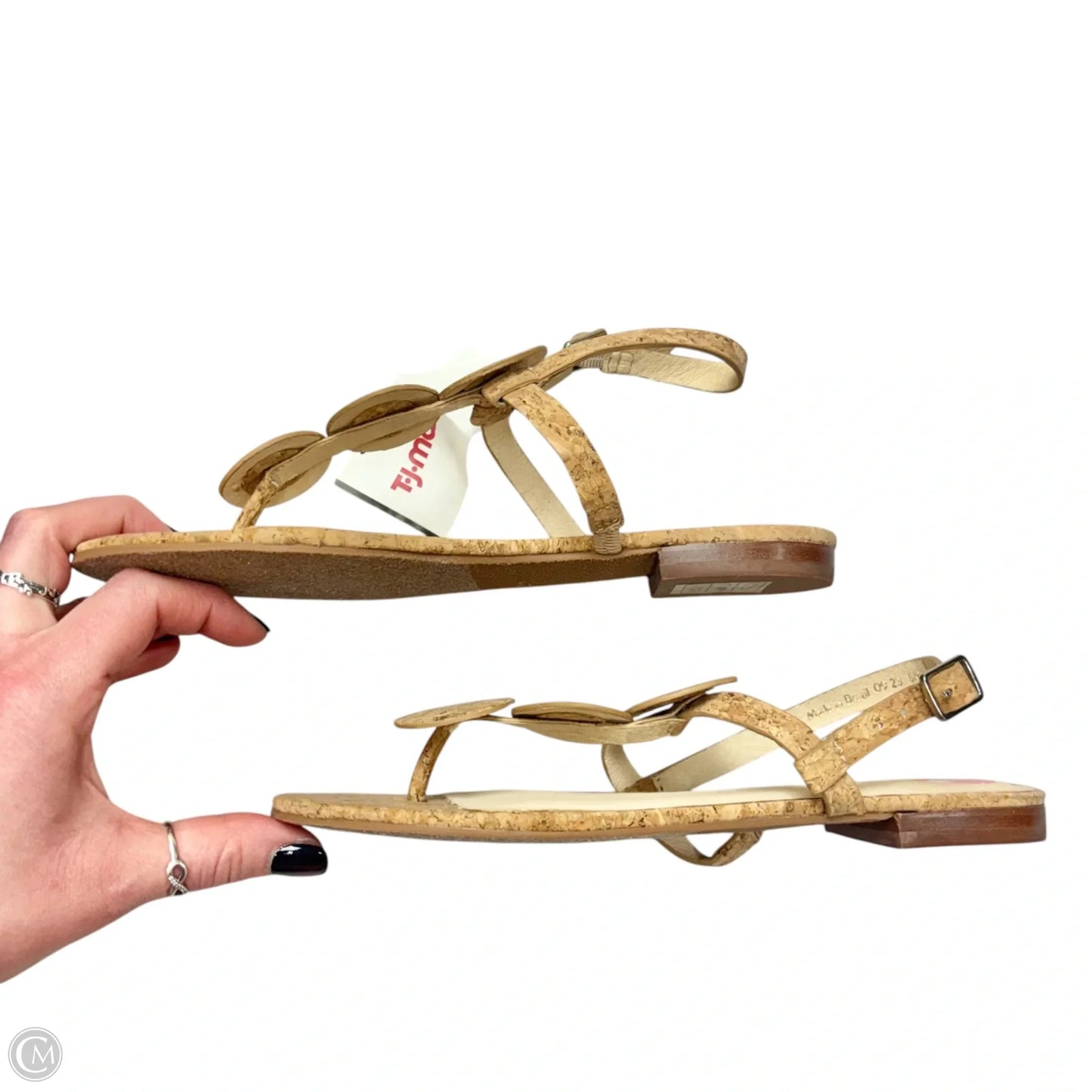 Sandals Flats By Jack Rogers In Tan, Size: 6