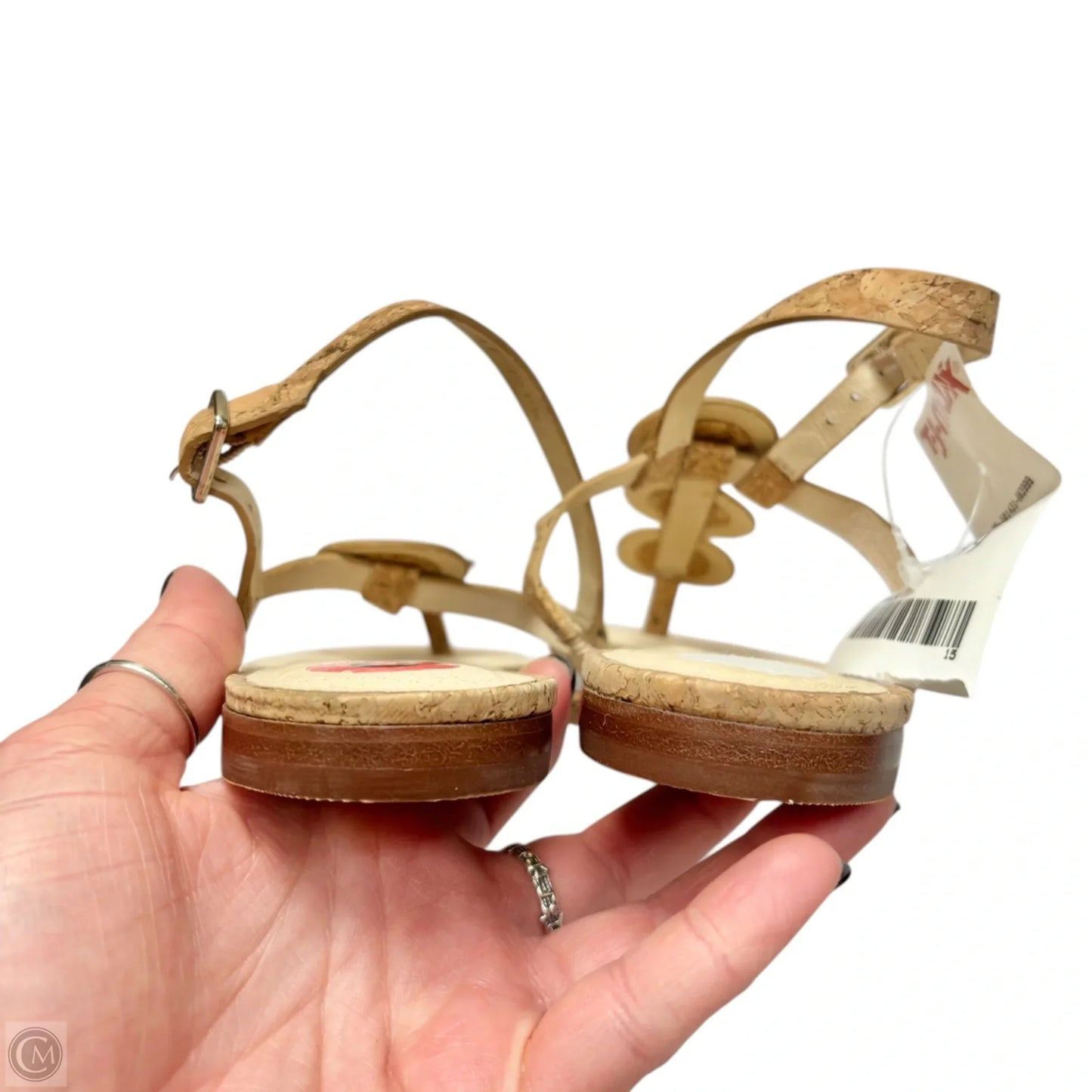 Sandals Flats By Jack Rogers In Tan, Size: 6