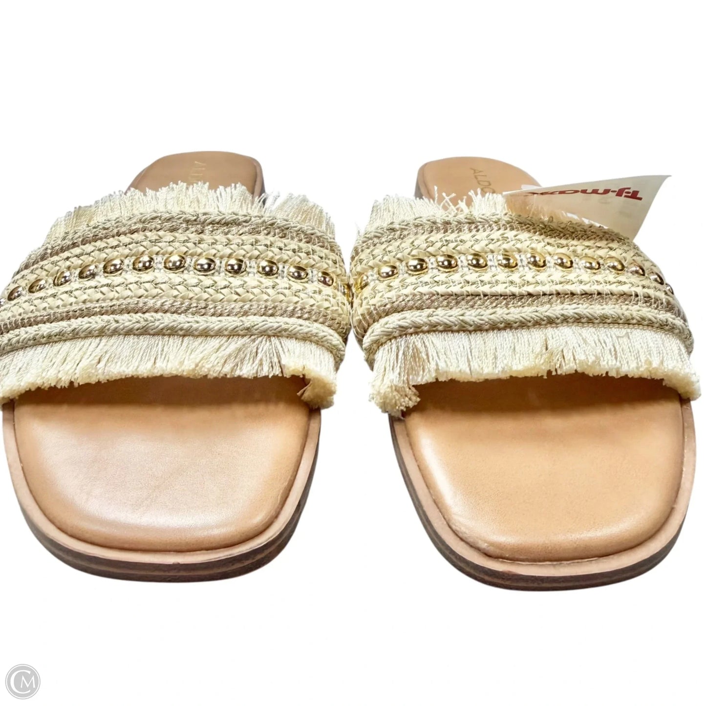 Sandals Flats By Aldo In Tan, Size: 9.5