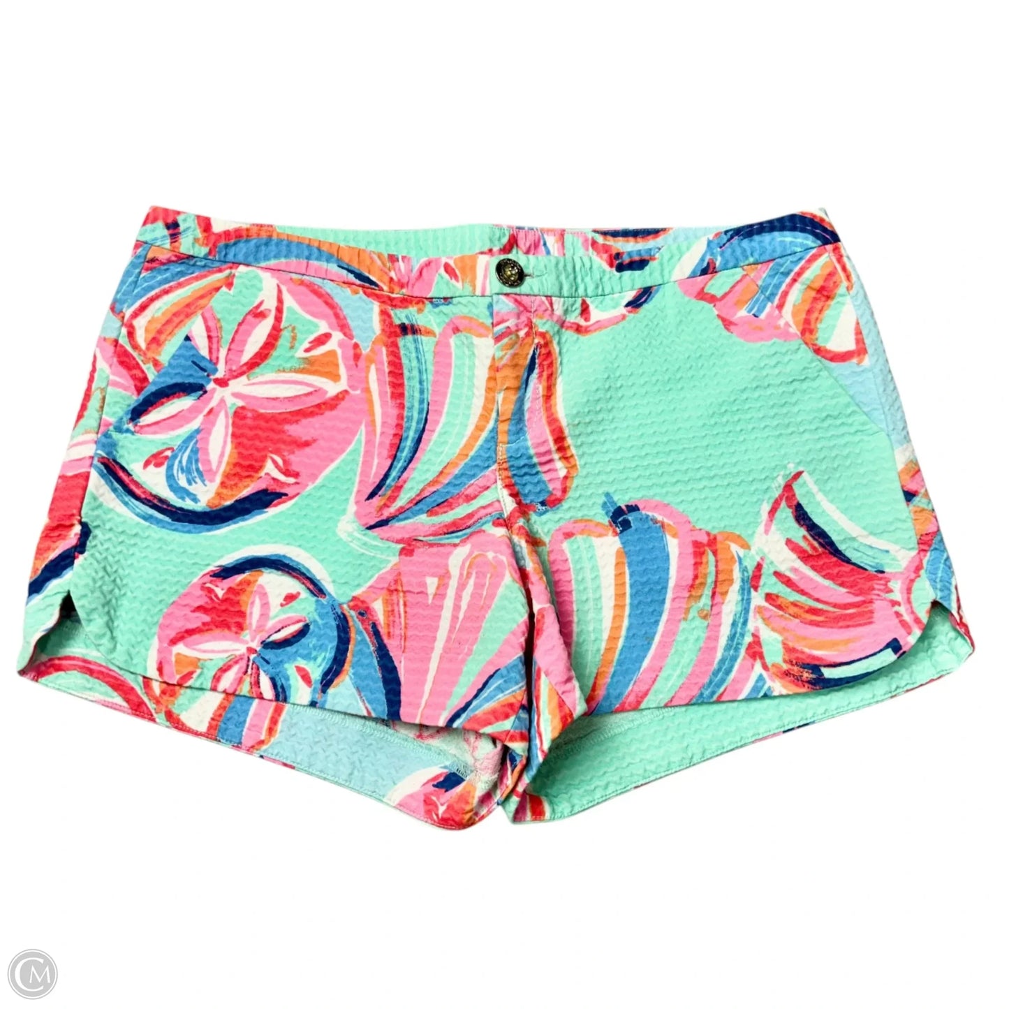 Shorts Designer By Lilly Pulitzer In Nautical Print, Size: 6