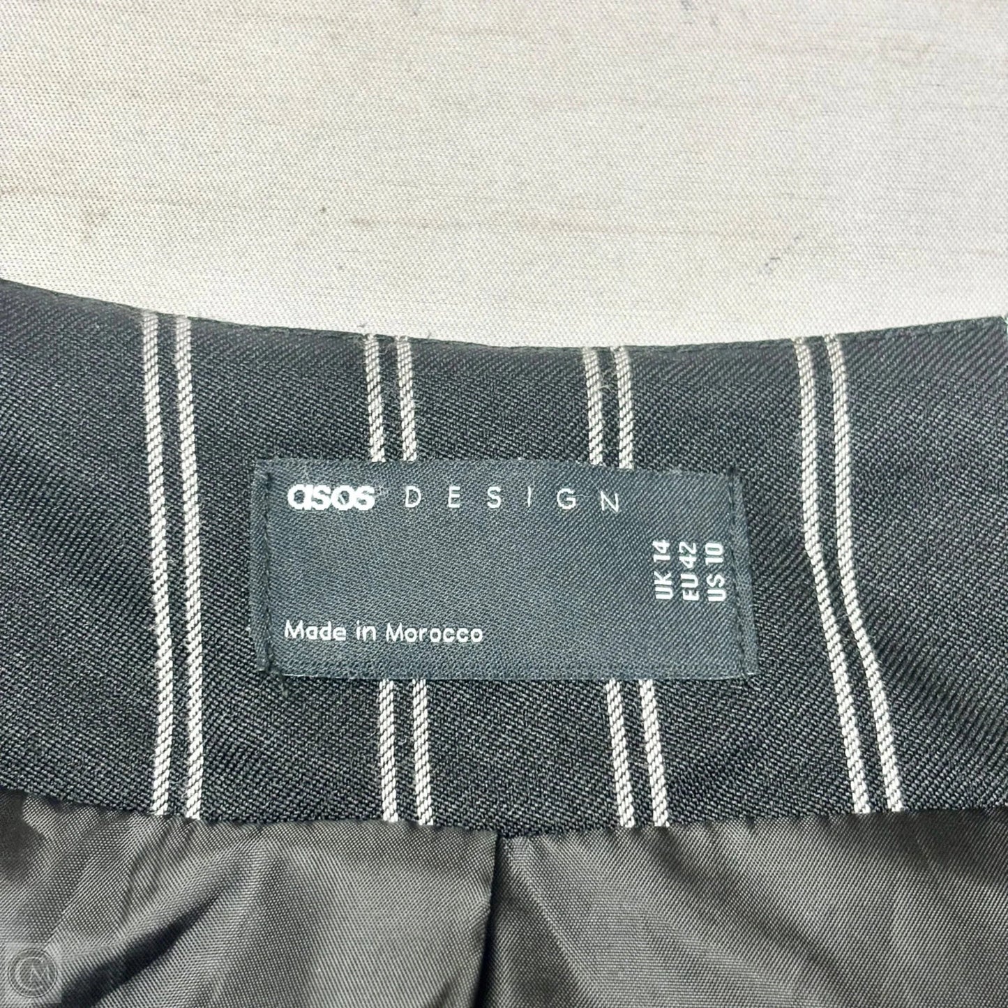 Vest Other By Asos In Striped Pattern, Size: M