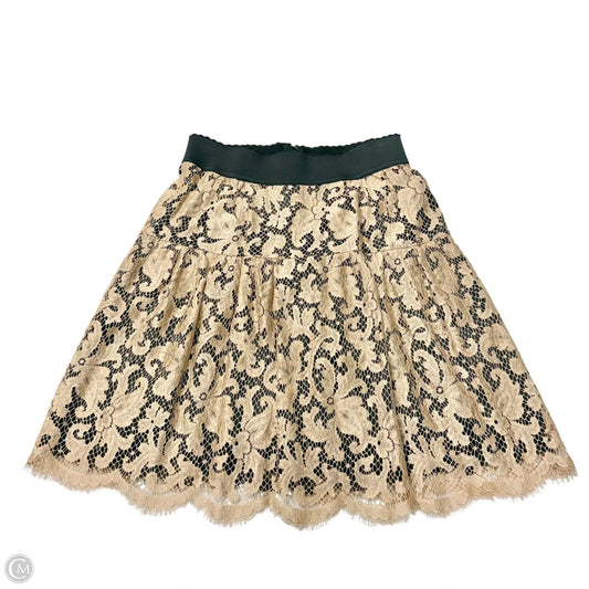 Skirt Luxury Designer By Dolce And Gabbana In Tan, Size: M