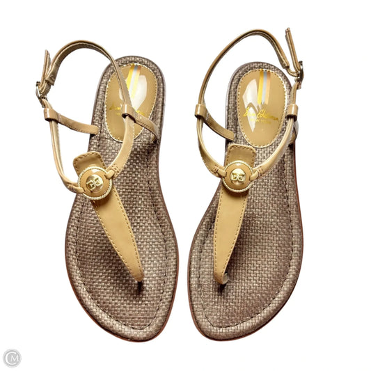 Sandals Flats By Sam Edelman In Tan, Size: 6