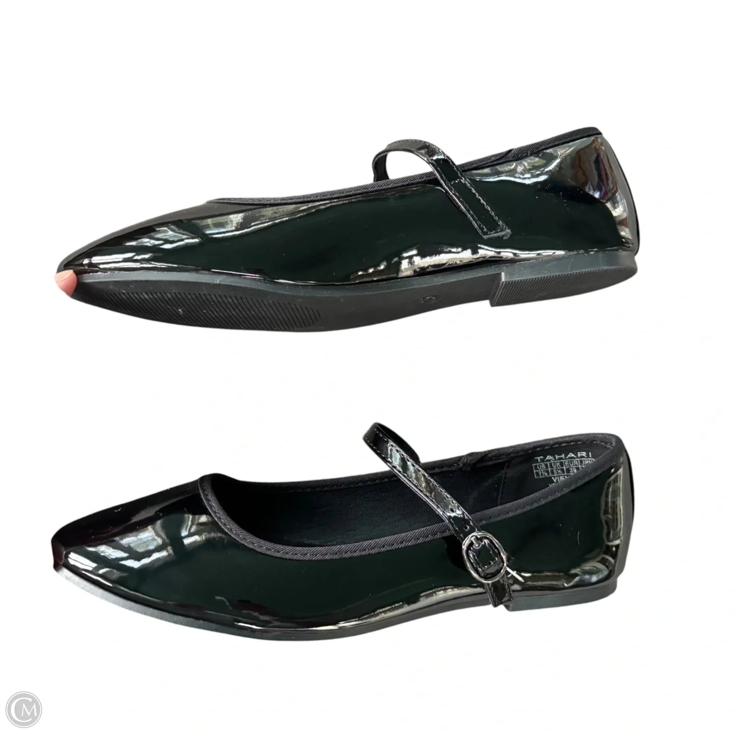 Shoes Flats By Tahari In Black, Size: 7.5