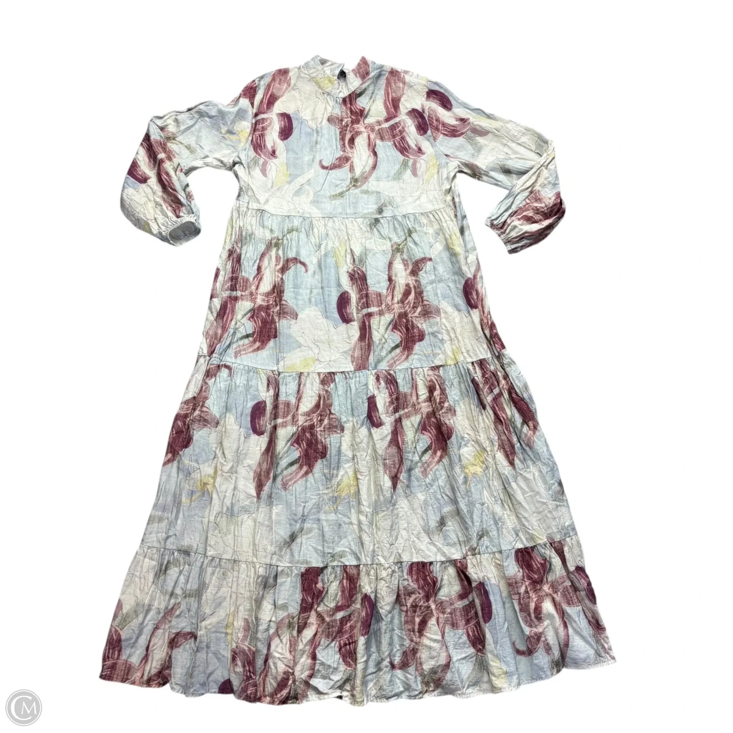 Dress Casual Maxi By Beula Style In Floral Print, Size: Osfm