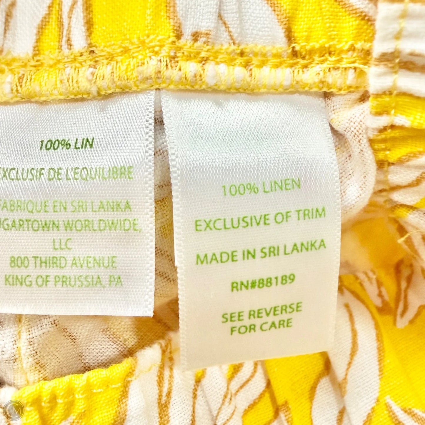 Shorts Designer By Lilly Pulitzer In Yellow, Size: M