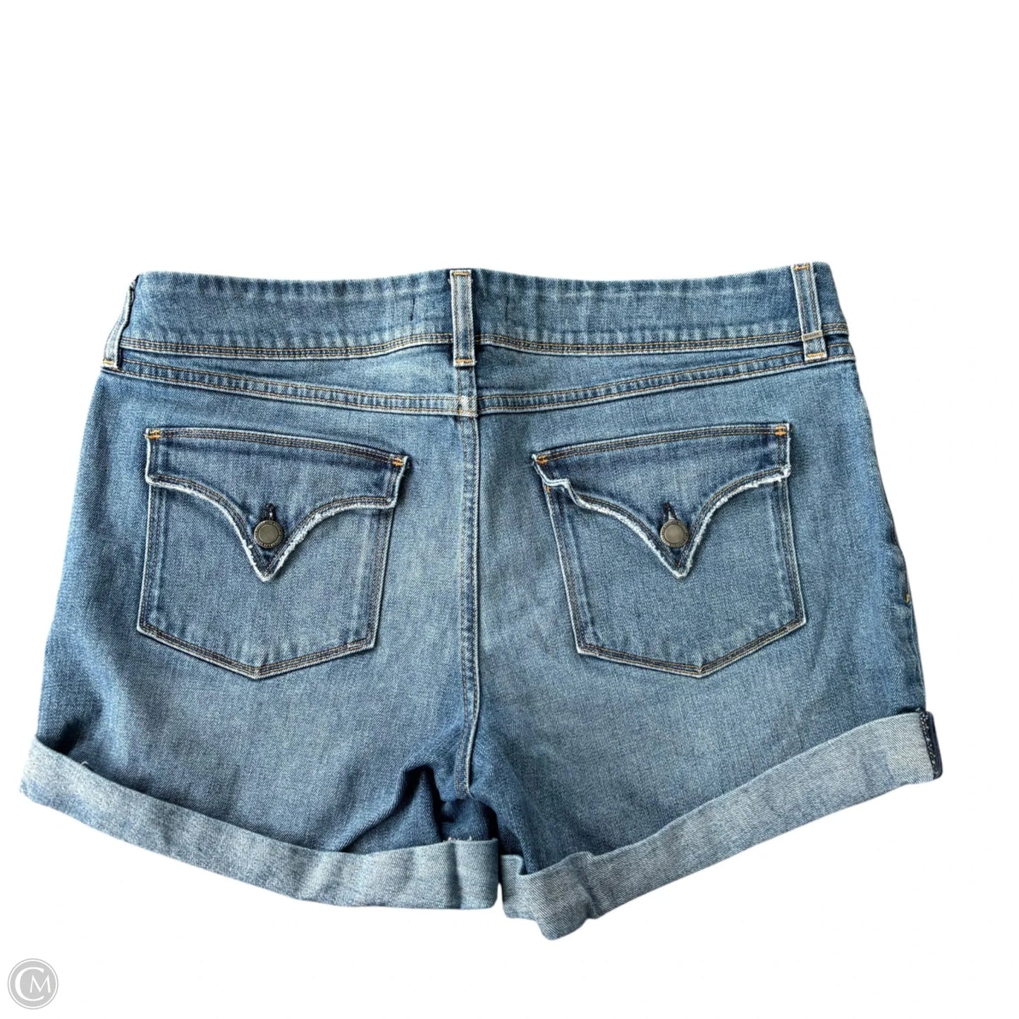 Shorts By Hudson In Blue Denim, Size: 14