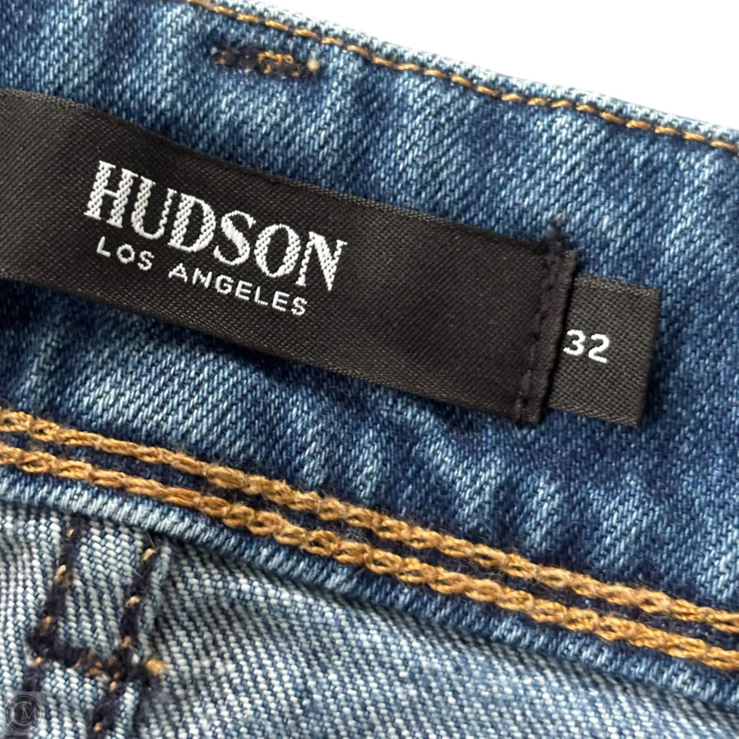Shorts By Hudson In Blue Denim, Size: 14