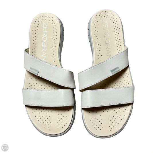 Sandals Flip Flops By Cole-haan In White, Size: 8