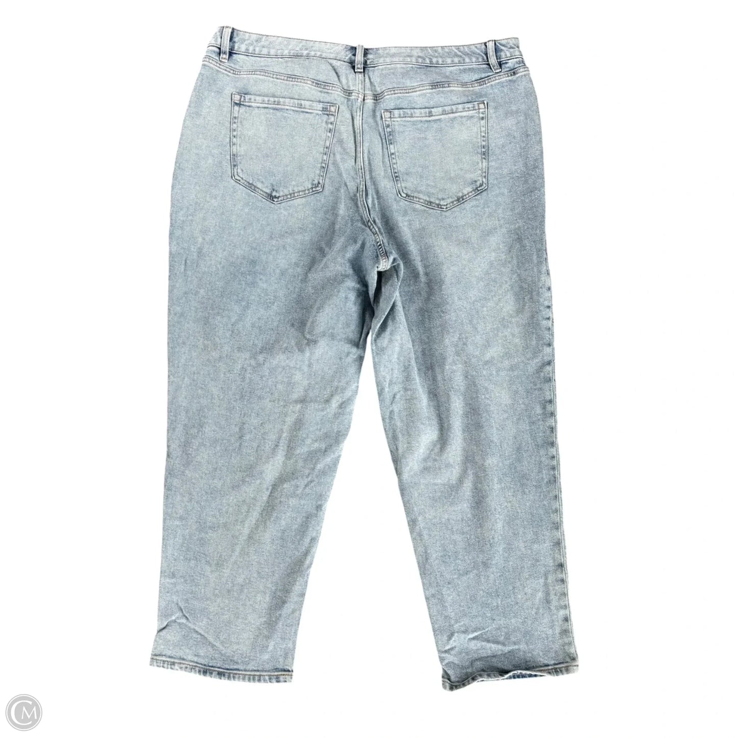 Jeans Straight By Lane Bryant In Blue Denim, Size: 20