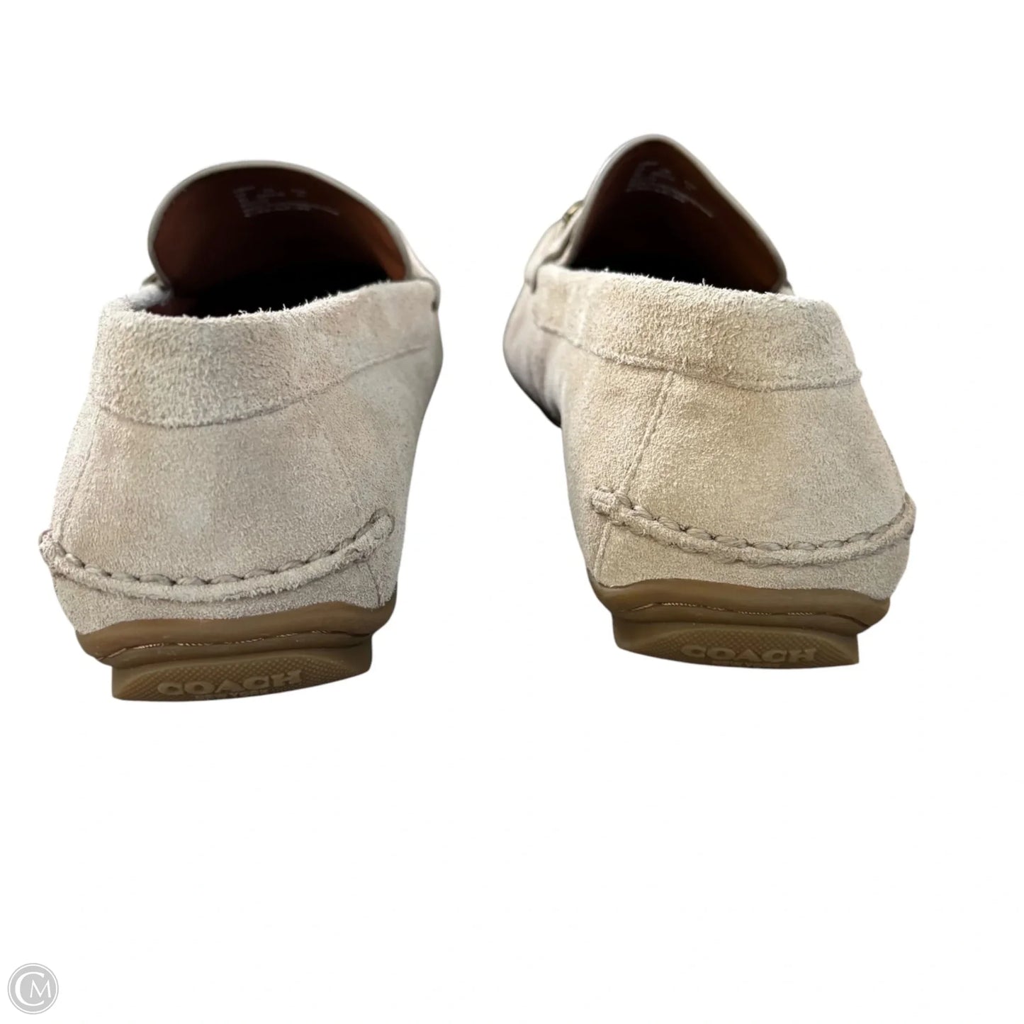 Shoes Designer By Coach In Tan, Size: 8