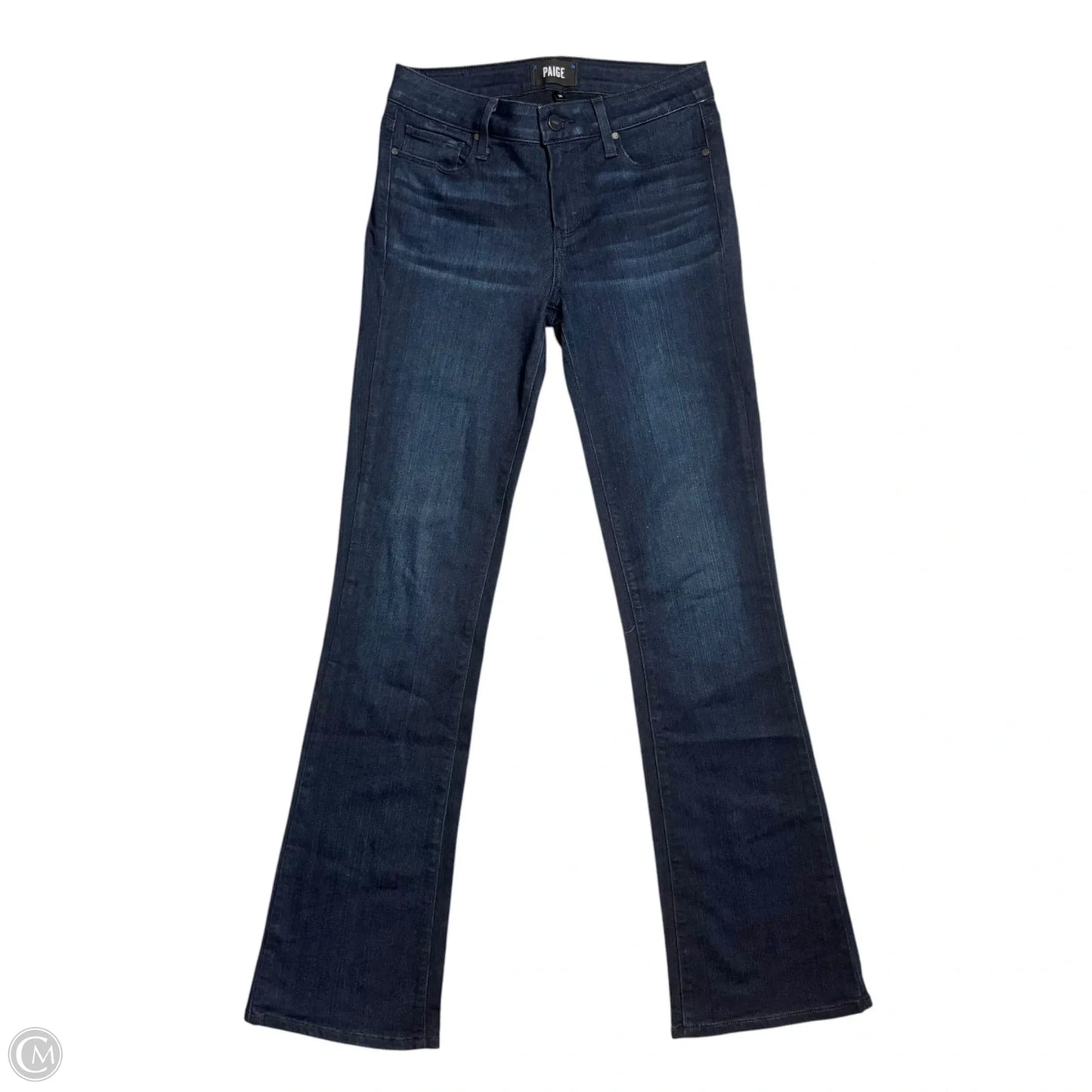 Jeans Flared By Paige In Blue Denim, Size: 2