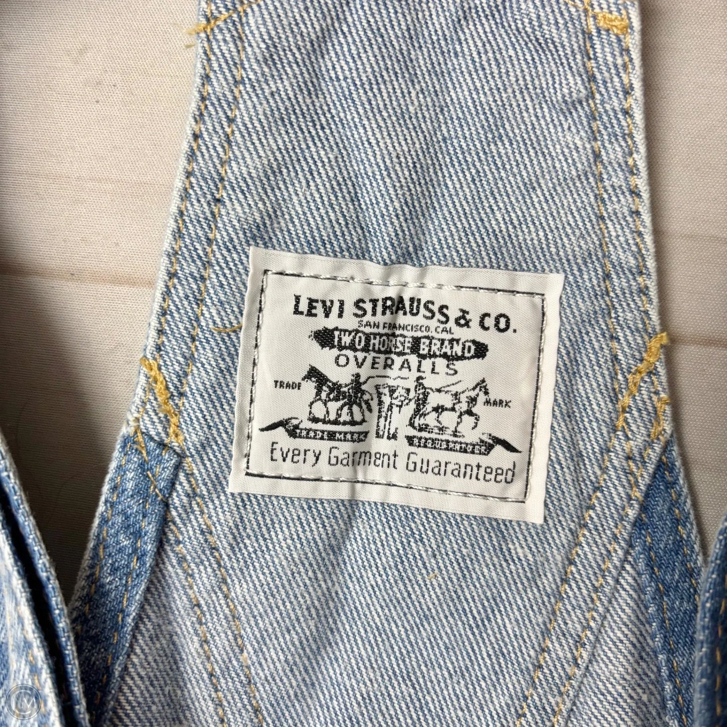 Overalls By Levis In Blue Denim, Size: S