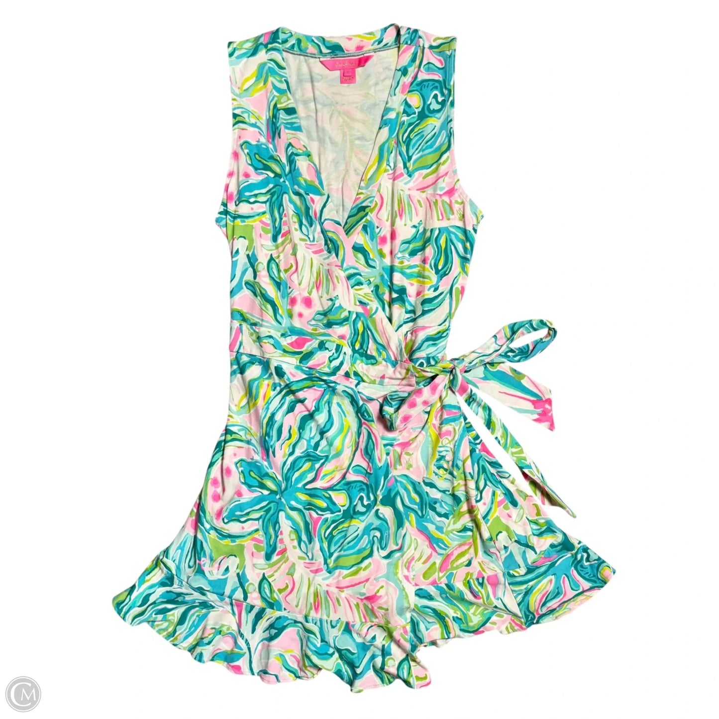 Dress Designer By Lilly Pulitzer In Teal, Size: S