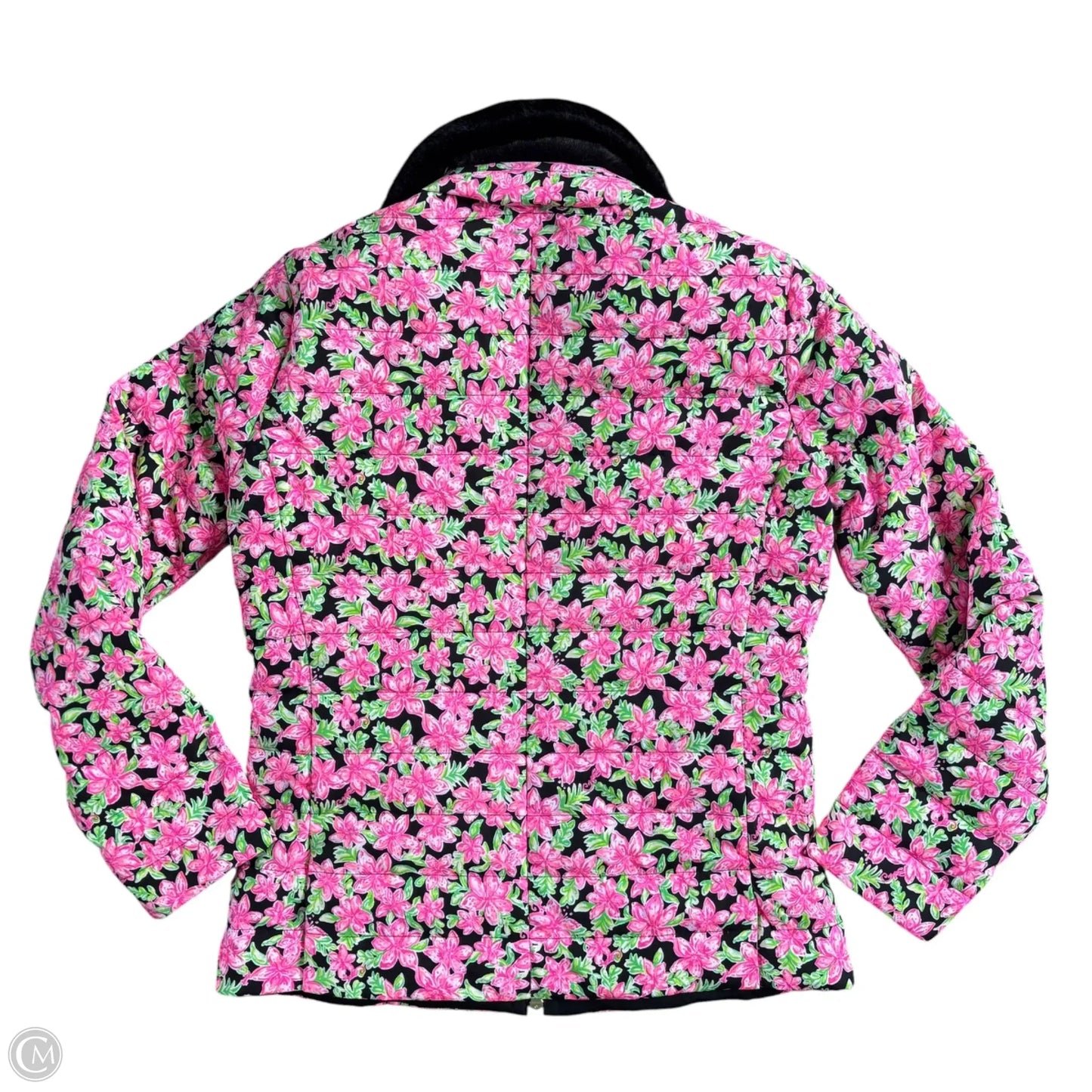 Coat Designer By Lilly Pulitzer In Floral Print, Size: S