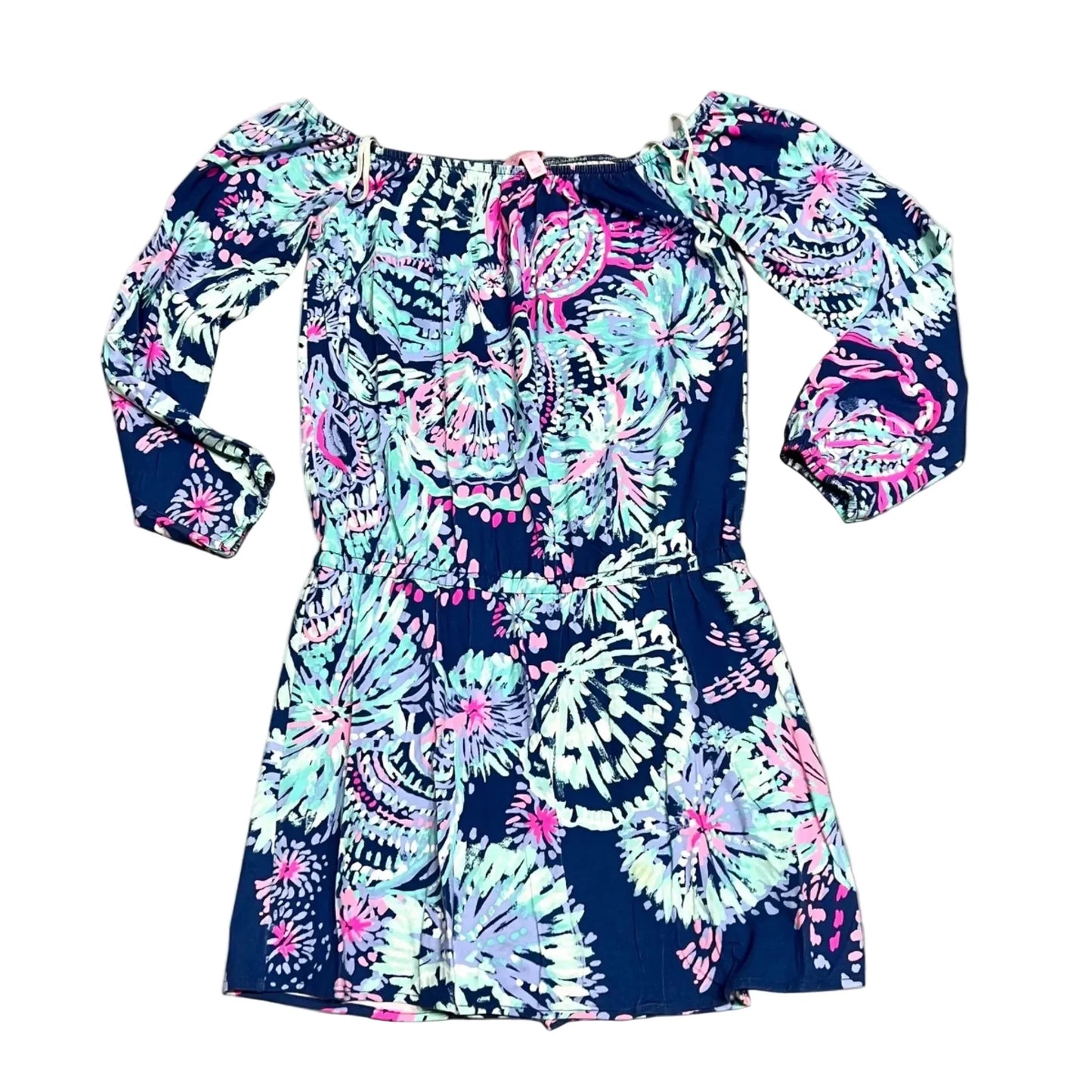Dress Designer By Lilly Pulitzer In Blue, Size: Xs