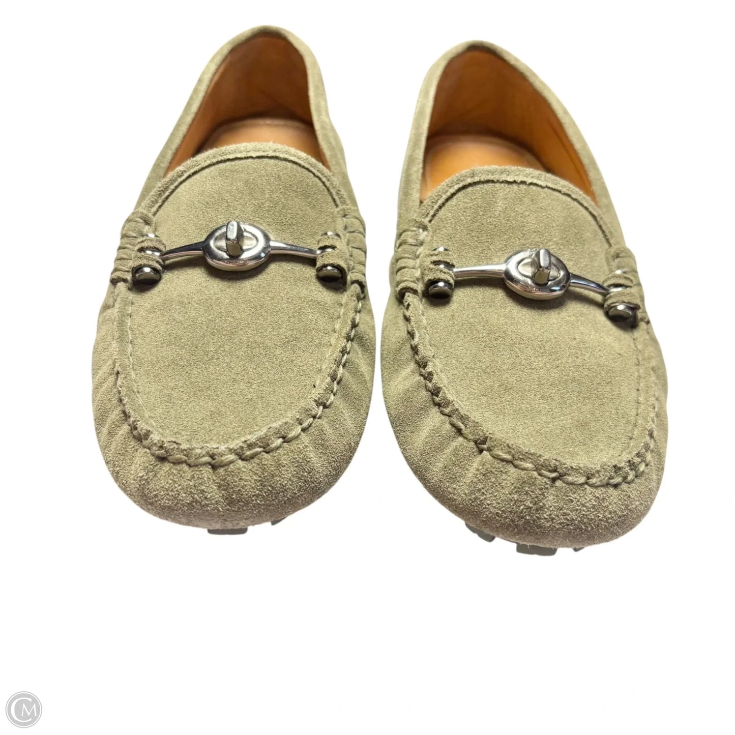 Shoes Designer By Coach In Green, Size: 8.5