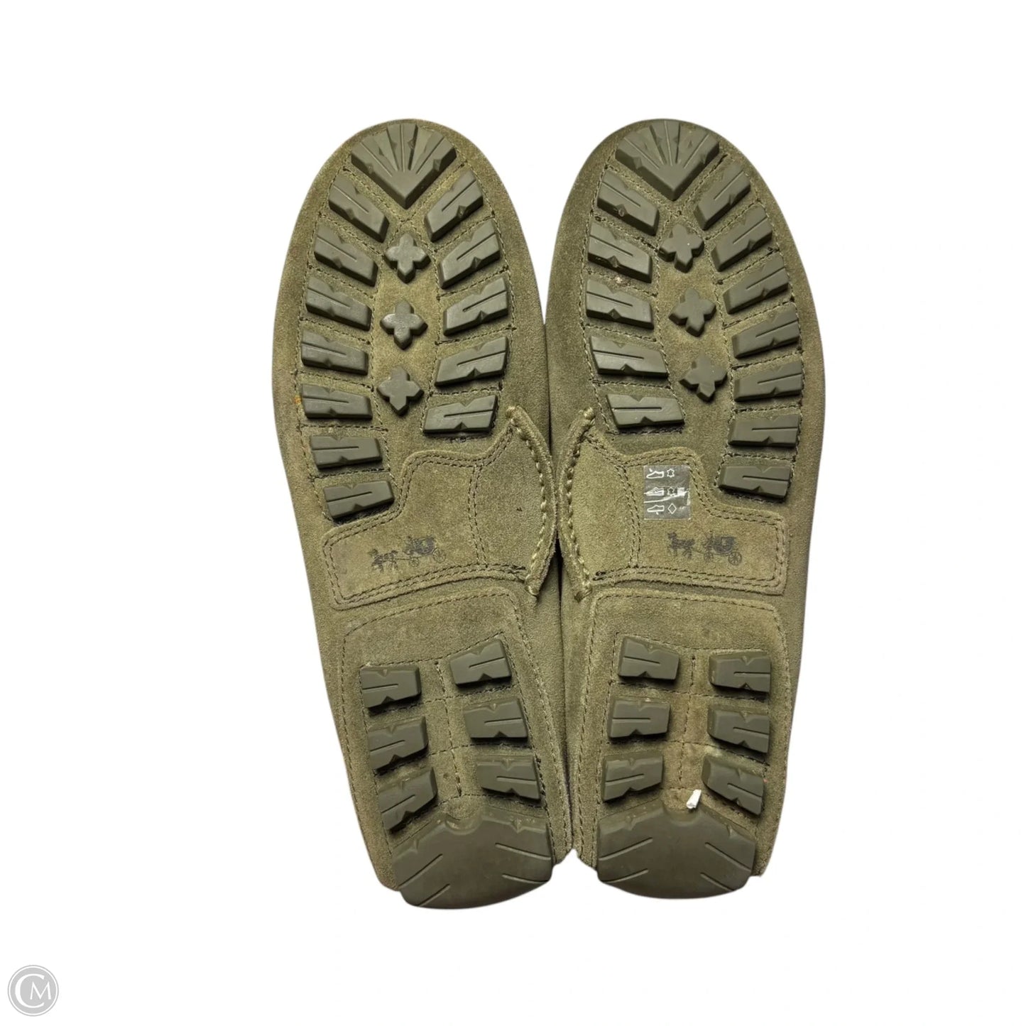 Shoes Designer By Coach In Green, Size: 8.5