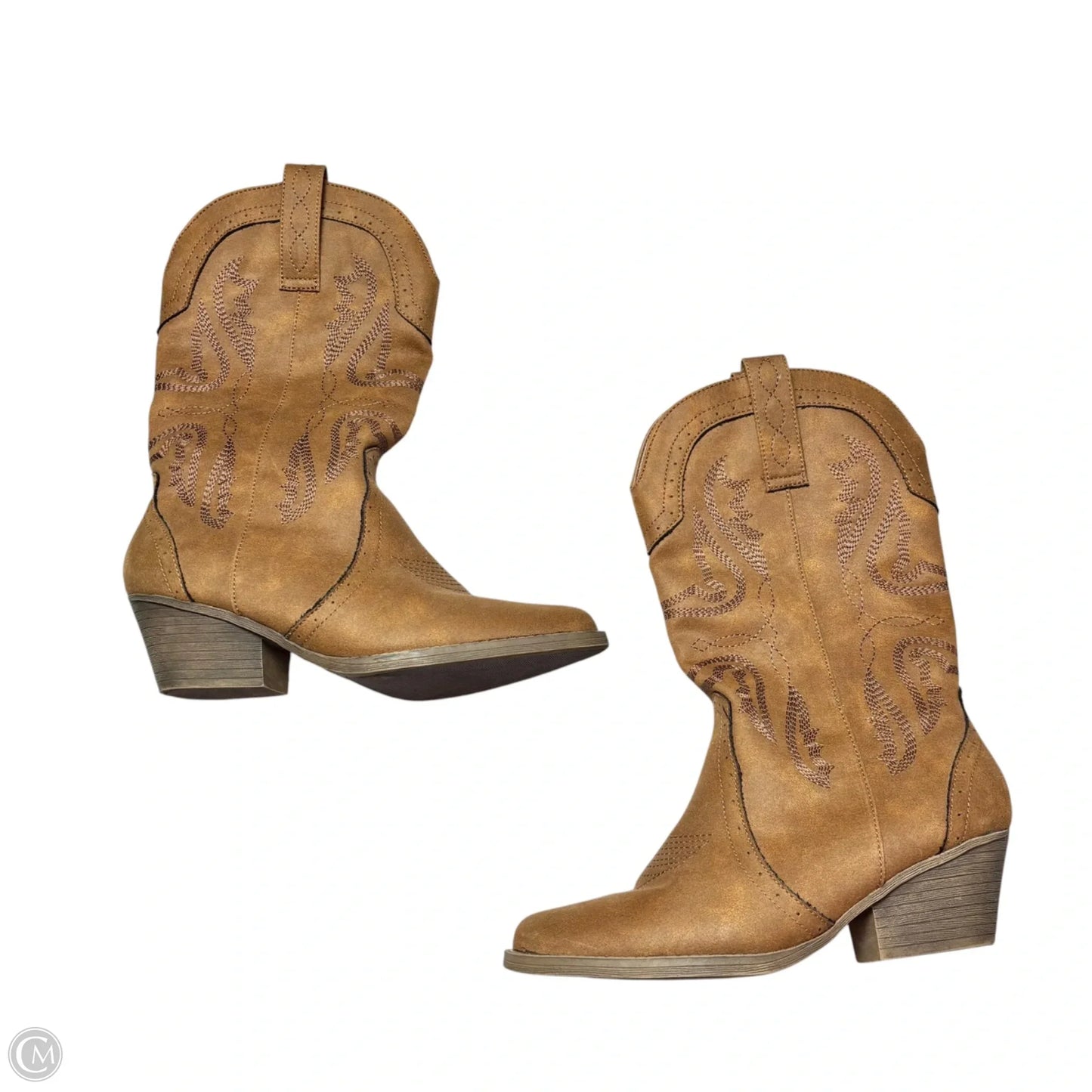 Boots Western By Sugar In Brown, Size: 9