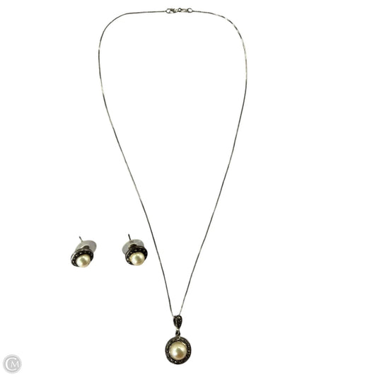 Necklace Sterling Silver Size: 02 Piece Set