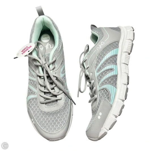 Shoes Athletic By Ryka In Blue & Grey, Size: 8.5