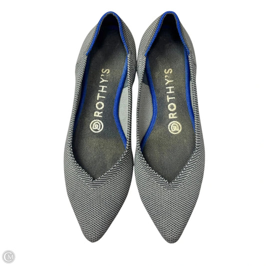 Shoes Flats By Rothys In Grey, Size: 7