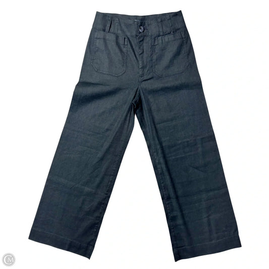 Pants Linen By Maeve In Black, Size: 2