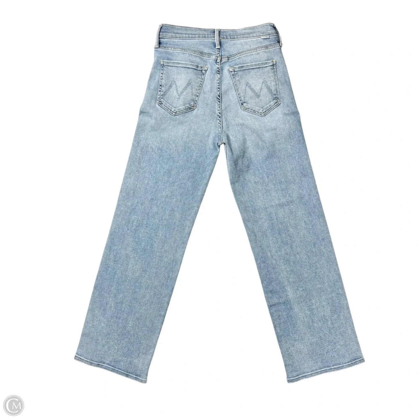 Jeans Straight By Mother In Blue Denim, Size: 2