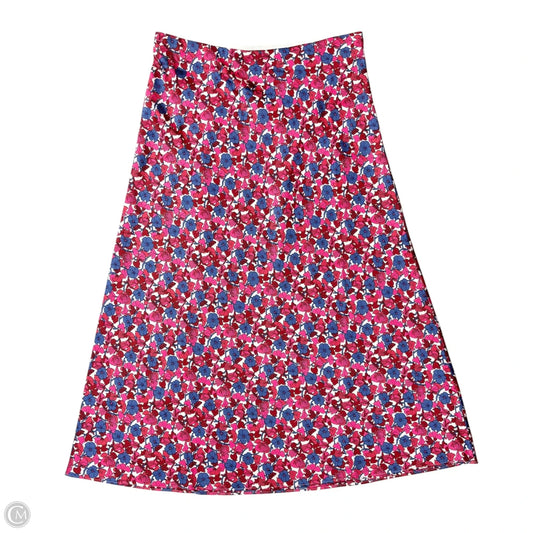 Skirt Midi By J. Crew In Floral Print, Size: Xs