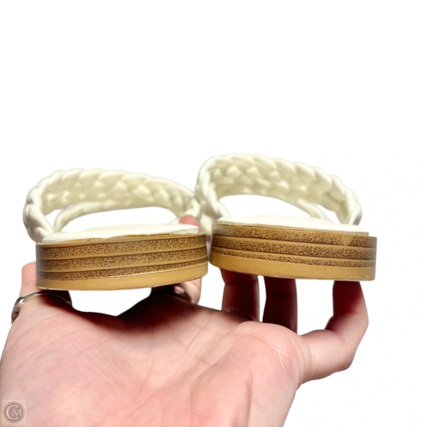 Sandals Flats By Sincerely Jules In White, Size: 7.5
