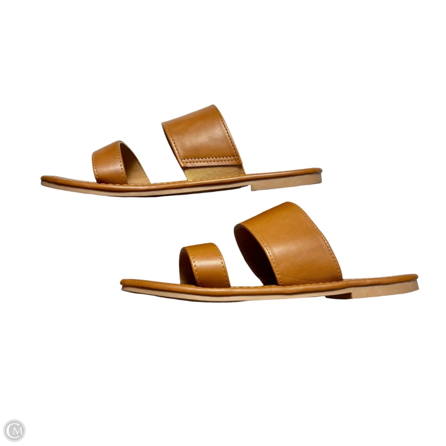Sandals Flats By Katliu In Brown, Size: 7.5