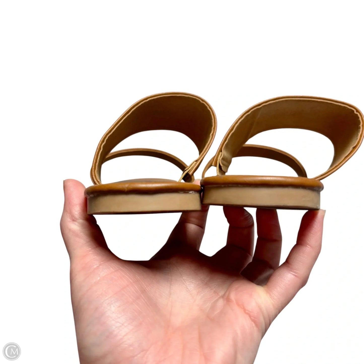 Sandals Flats By Katliu In Brown, Size: 7.5