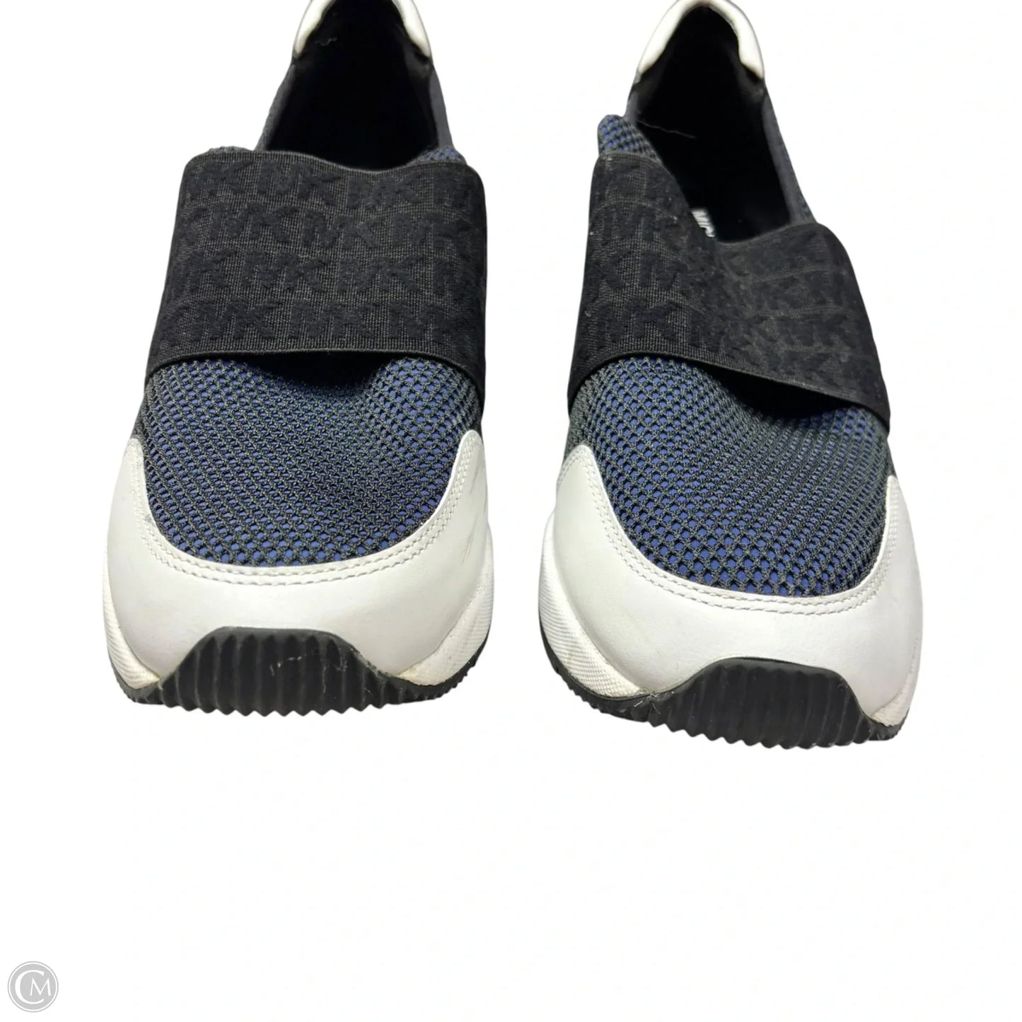 Shoes Athletic By Michael By Michael Kors In Black & Blue, Size: 9
