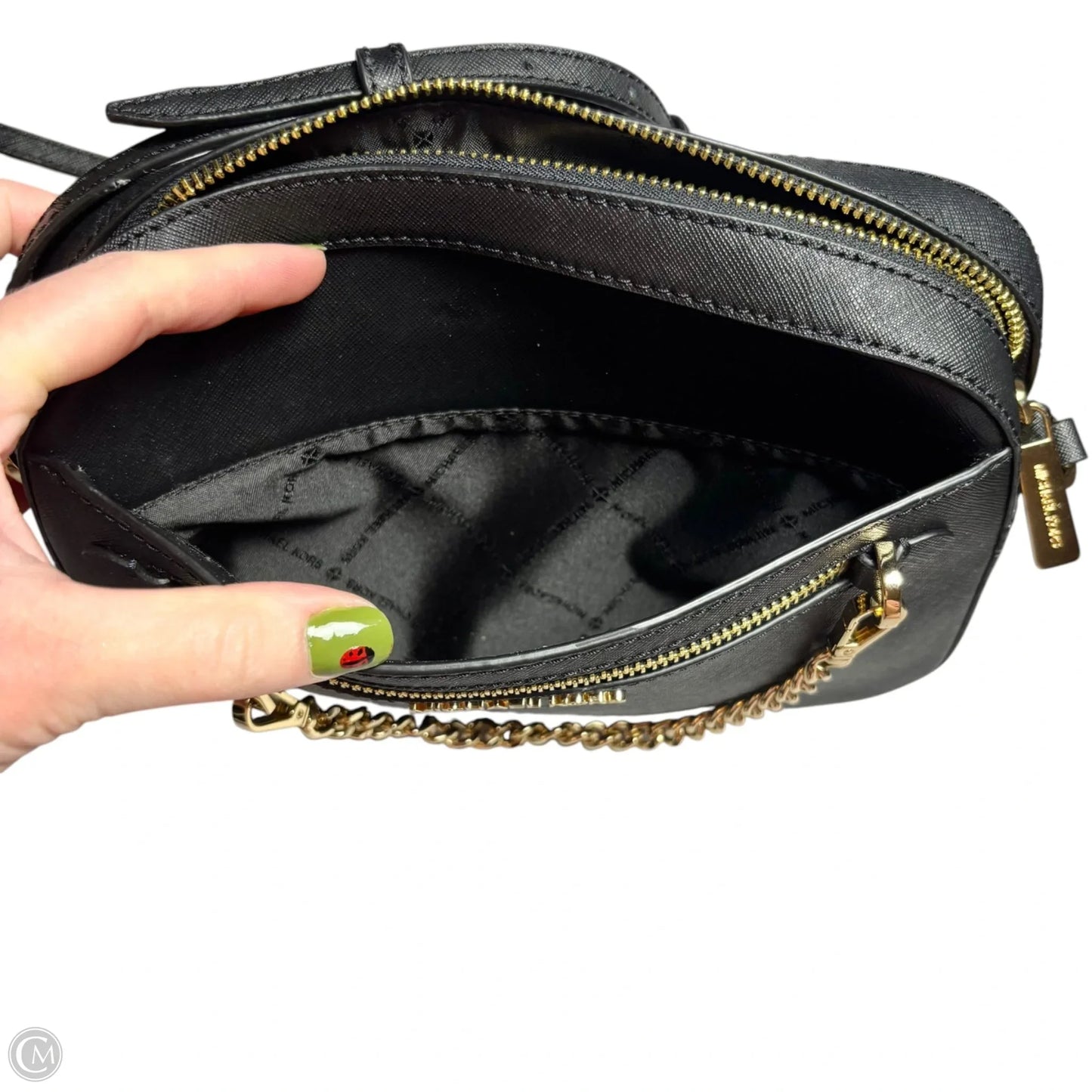 Crossbody Designer By Michael Kors, Size: Medium