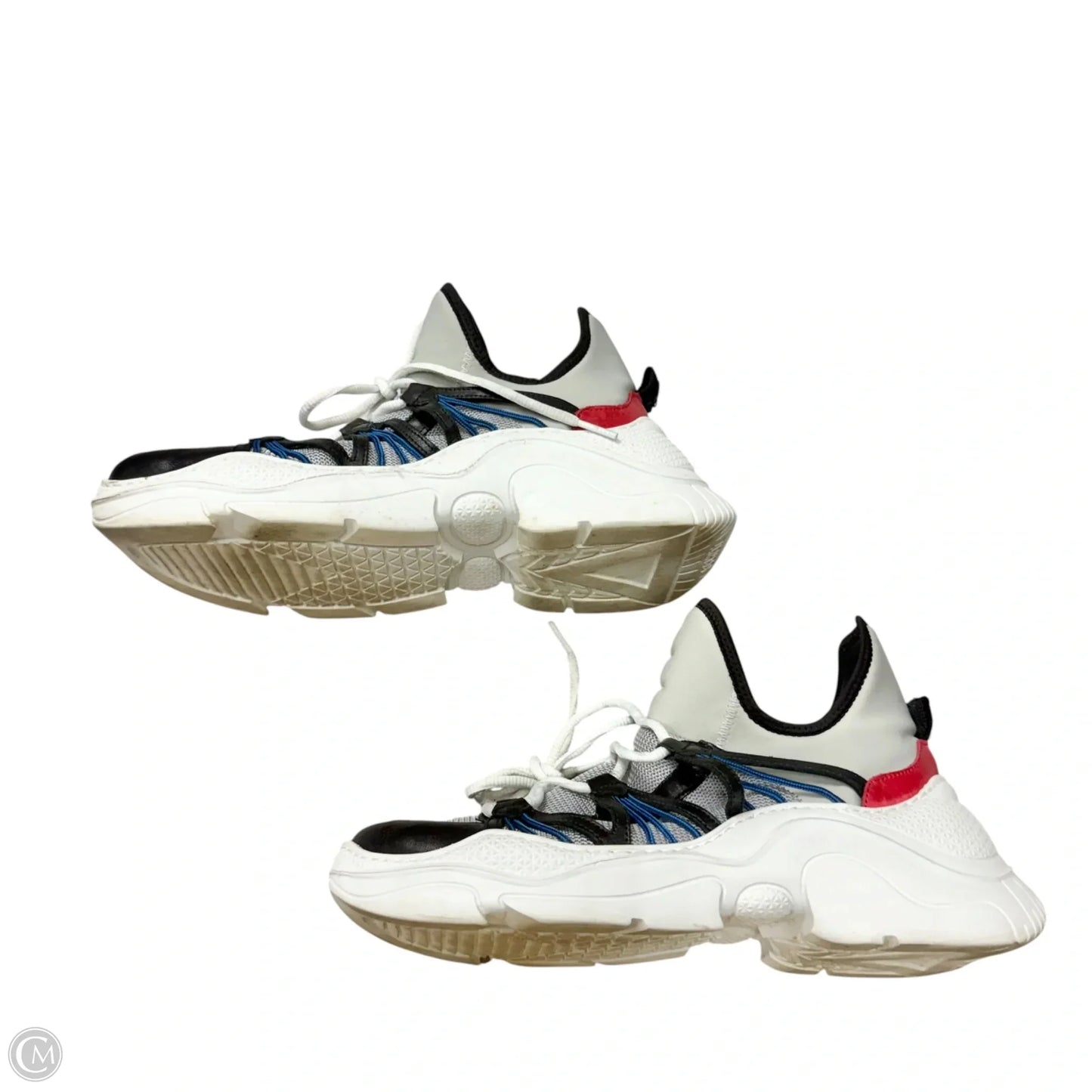 Shoes Athletic By Schutz In Blue & Red & White, Size: 8.5