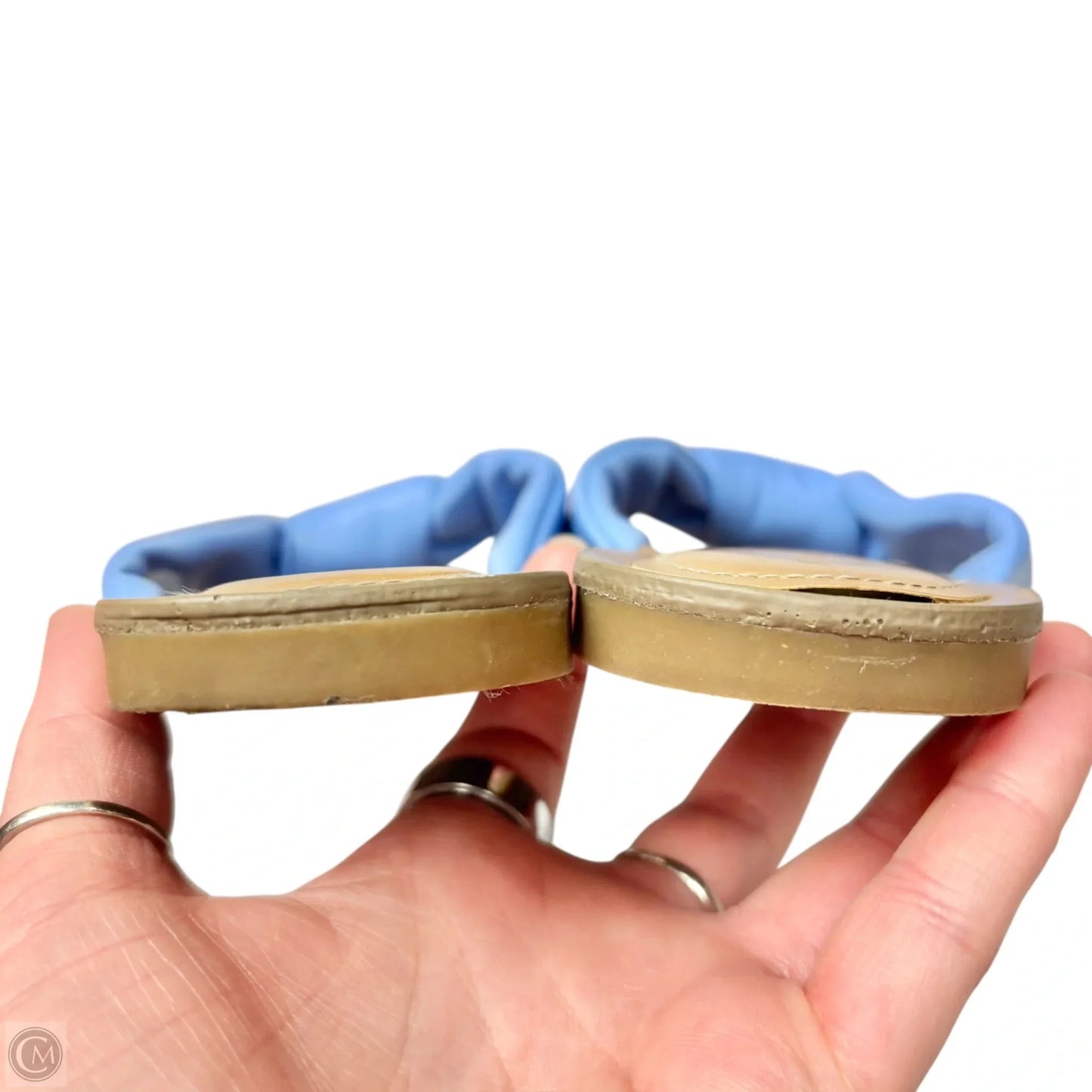 Sandals Flats By Marc Fisher In Blue, Size: 9