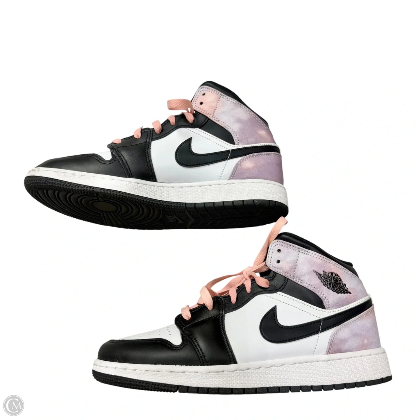 Shoes Luxury Designer By Jordan In Tie Dye Print, Size: 8.5