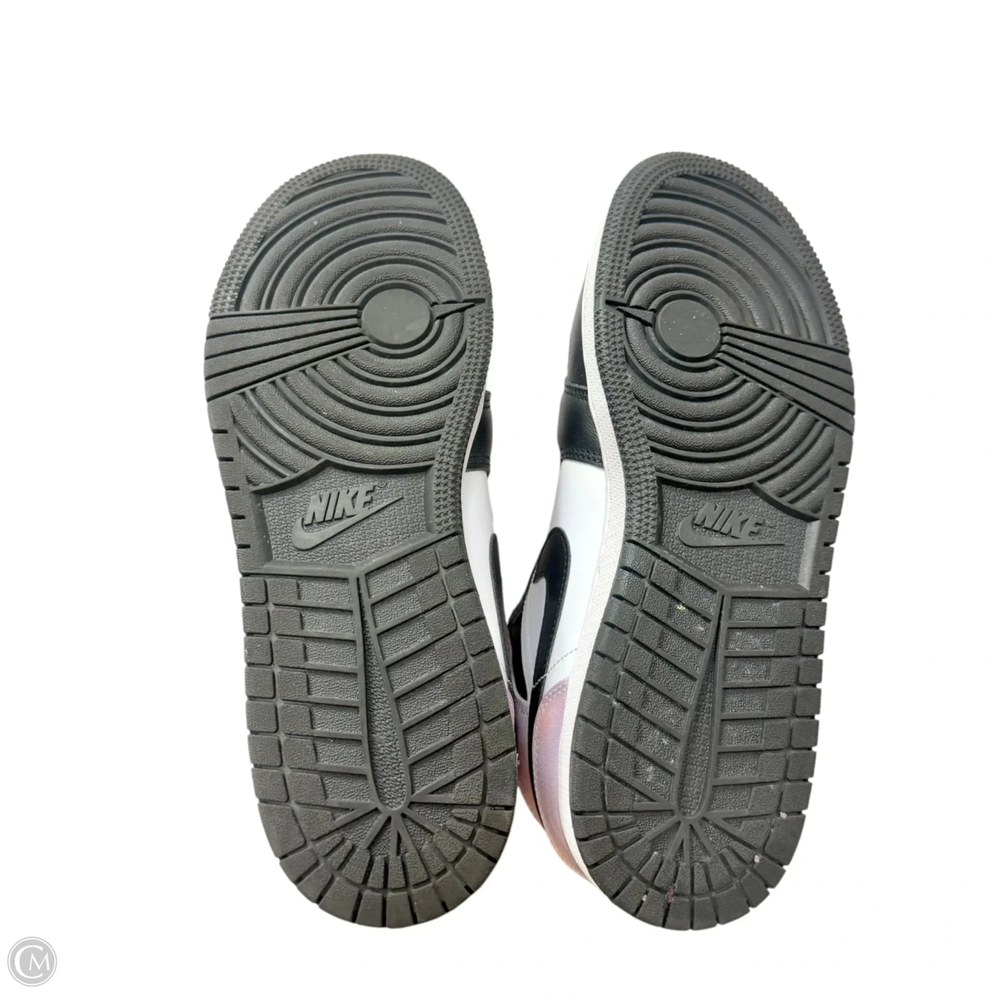Shoes Luxury Designer By Jordan In Tie Dye Print, Size: 8.5