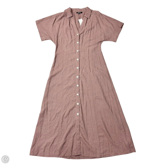 Dress Casual Maxi By Madewell In Brown, Size: S