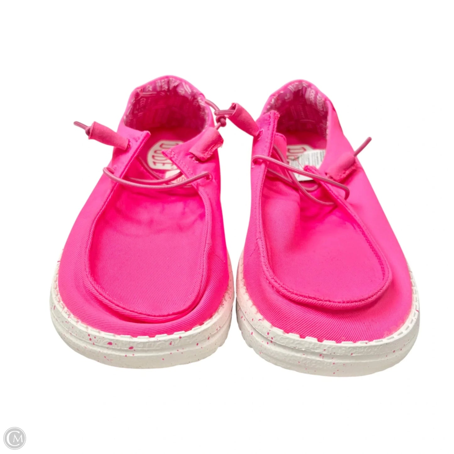 Shoes Flats By Hey Dude In Pink, Size: 8