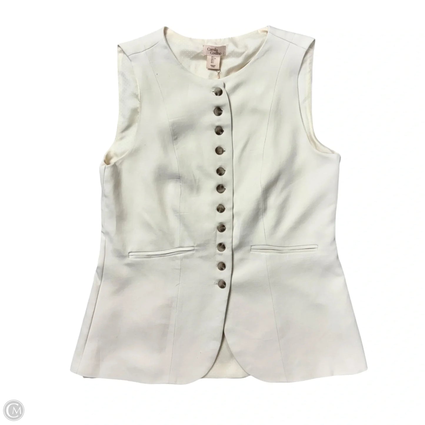 Vest Other By Camila Coelho In Cream, Size: L