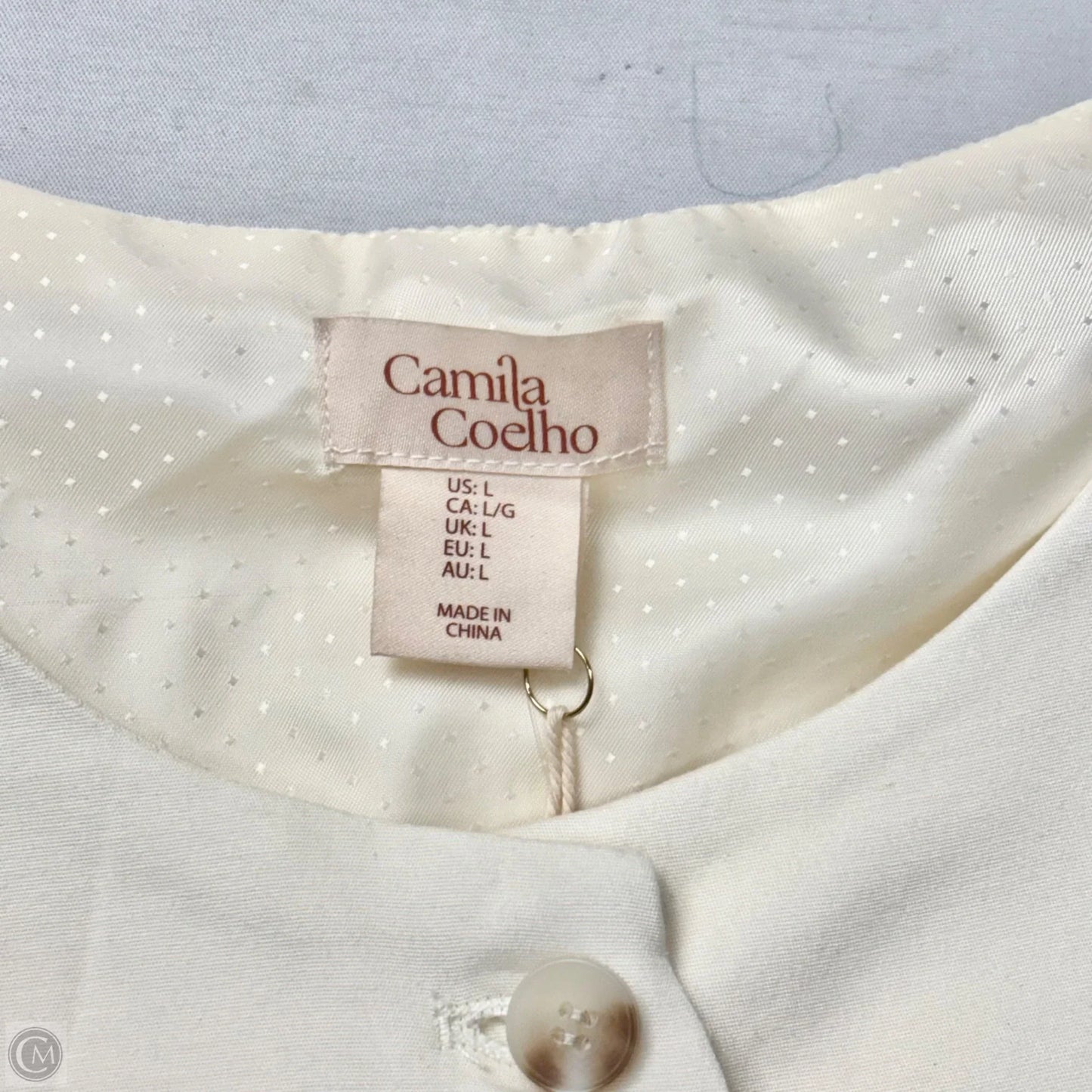 Vest Other By Camila Coelho In Cream, Size: L
