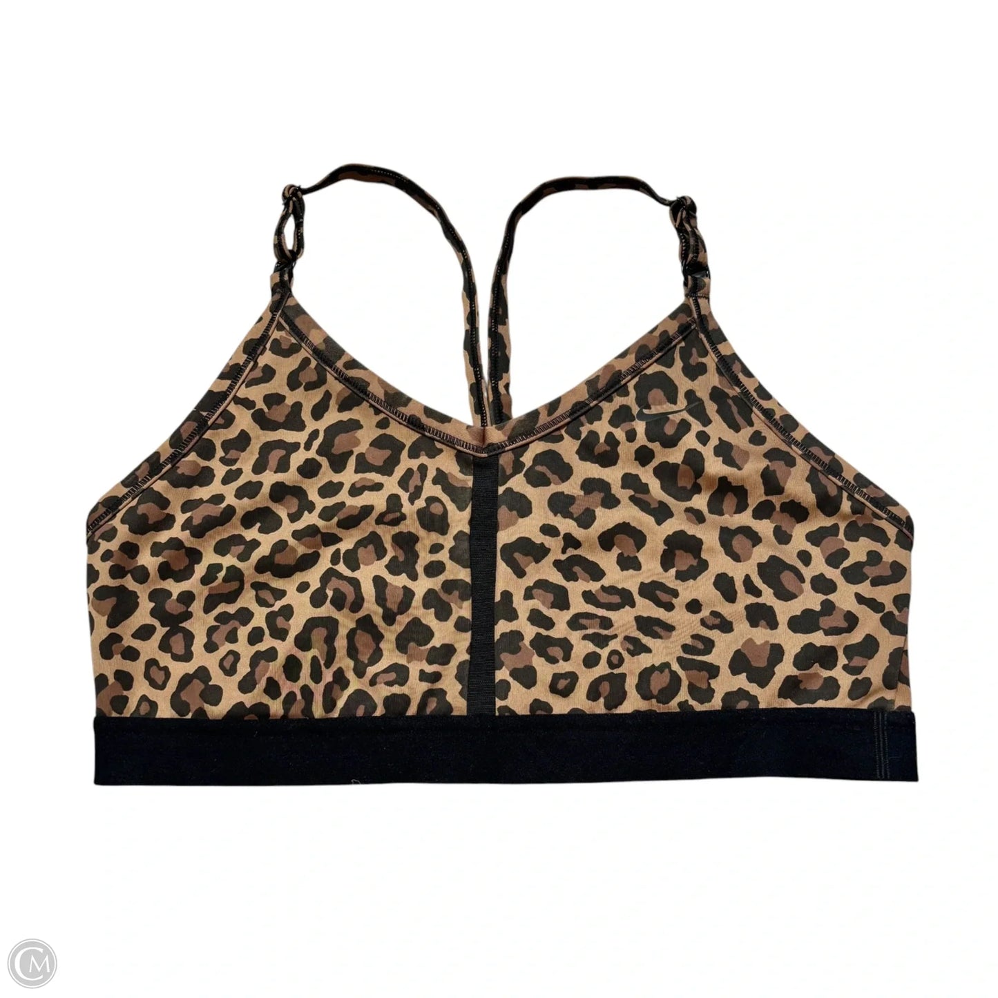 Athletic Bra By Nike In Animal Print, Size: Xl