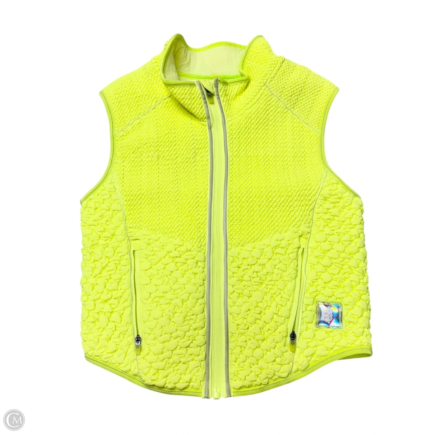 Vest Puffer & Quilted By Free People In Yellow, Size: Xs