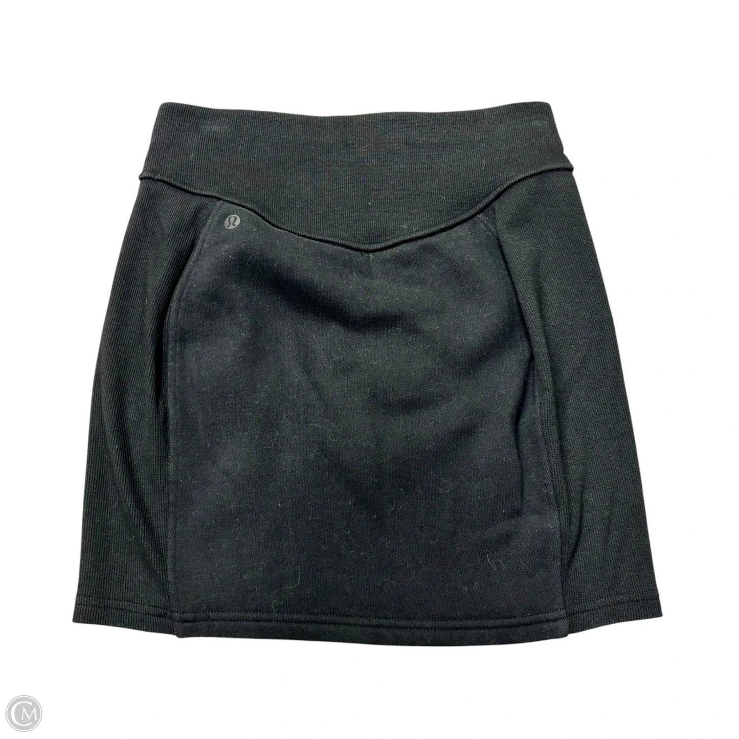 Athletic Skirt By Lululemon In Black, Size: S