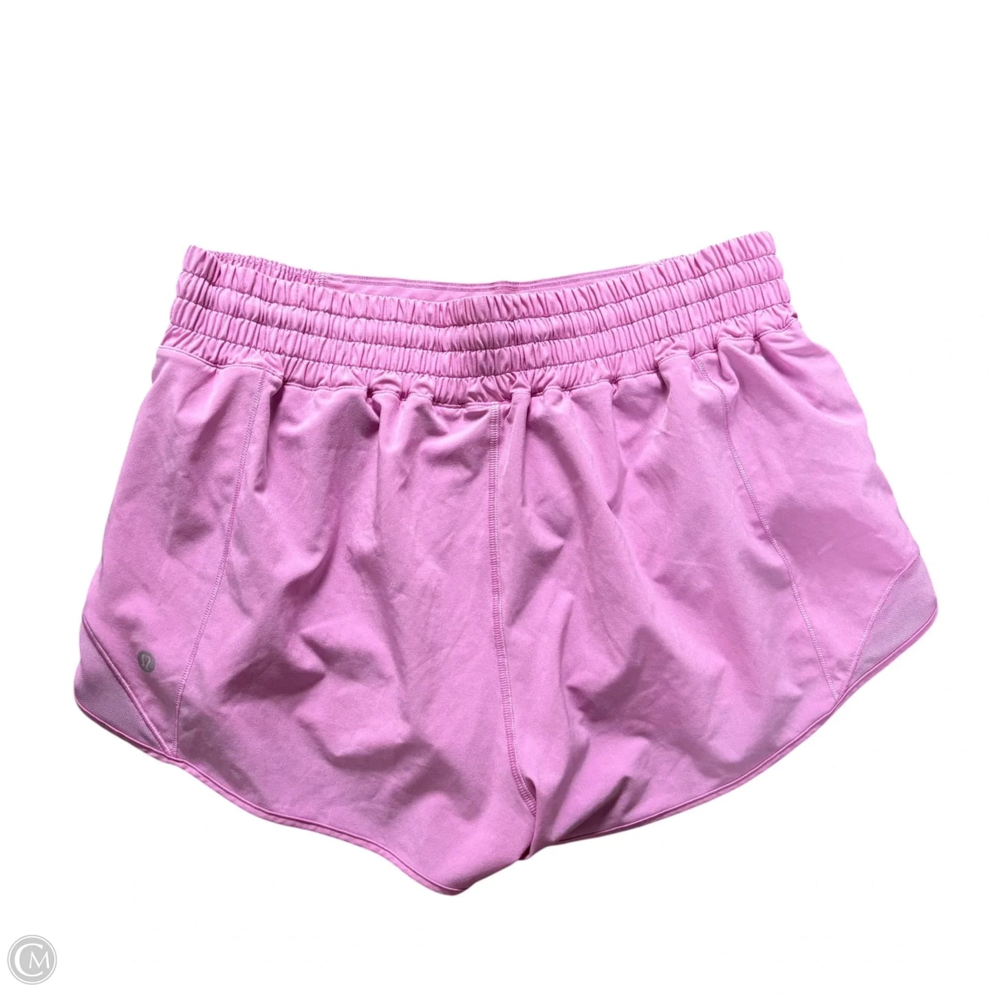 Athletic Shorts By Lululemon In Pink, Size: 10