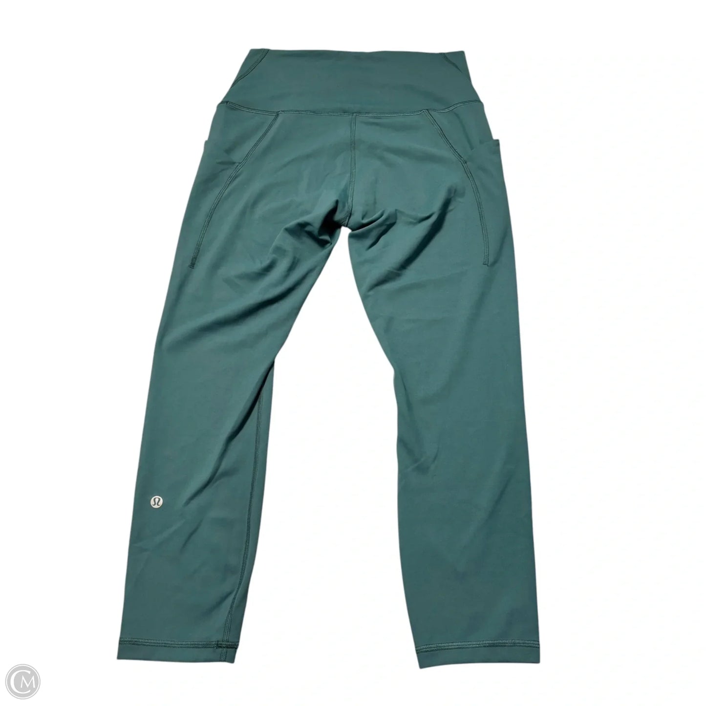 Athletic Leggings By Lululemon In Green, Size: 8